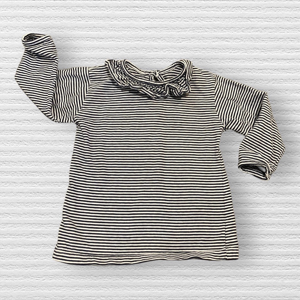 Bella Bliss | Long Sleeve | Ruffle Collar | Blouse